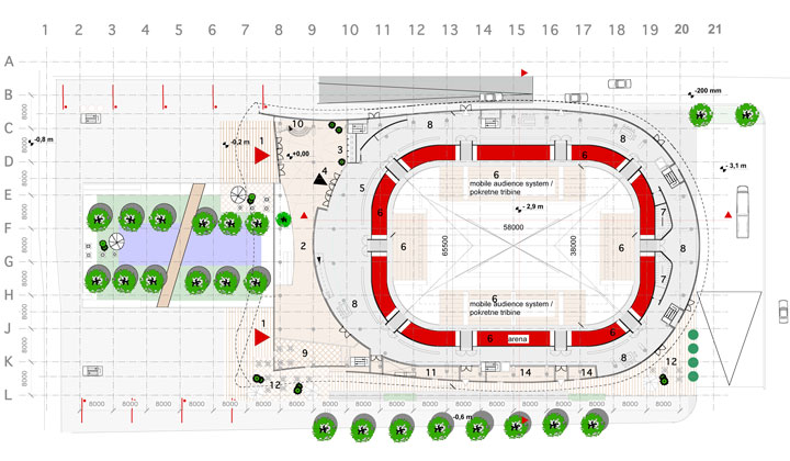 4d architects - Mostar Sports centre